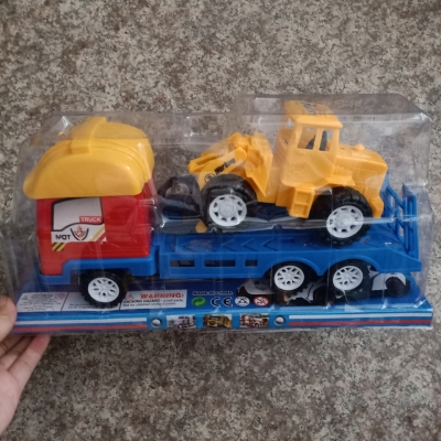 P Cover Trailer Engineering Truck Digging Machine 657-5