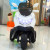 Children's Electric Car Motorcycle Three-Wheeled Car 1-4 Years Old Male and Female Baby Remote Control Double Drive Can