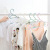 Plastic Clothes Hanger Seamless Non-Slip Clothes Hanger Household Wardrobe Clothes Hanger Adult Clothes Hanger Drying Rack