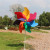 Colorful Wind Car with Iron Frame Park Windmill Festival Garden Outdoor Decoration Windmill Square Festival Factory Direct Sales