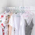 Plastic Clothes Hanger Seamless Non-Slip Clothes Hanger Household Wardrobe Clothes Hanger Adult Clothes Hanger Drying Rack