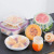 Edible Silicon Six-Piece Set Fresh Cover Stretch Bowl Cover Refrigerator Microwave Oven Sealed Transparent Plastic Wrap Silicone Cover