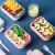 Pp Material Double-Layer Lunch Box Student Dormitory Instant Noodles Lunch Box Lunch Box Eating Bowl Wholesale