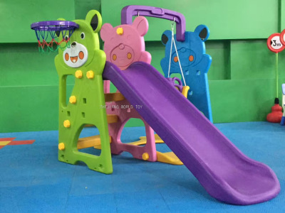 2020 Children Panda Swing Slide Assembly