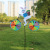 Factory Direct Sales Animal Cycling Stereo Cartoon Windmill Outdoor Idyllic Garden Decorating Windmill Outdoor Toys