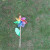 Children's Windmill Wooden Pole Colorful Toy Windmill Factory Wholesale Windmill Dly Outdoor Decorative Plastic Windmill