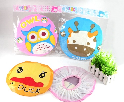 bath products shower cap bath ball mesh sponge bath strip ce cartoon shower cap shower cap shampoo cap shower curtain