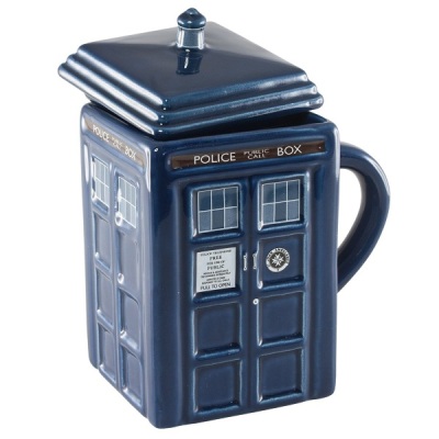British Police Box Police Department Creative Ceramic Coffee Cup Office White Collar Cup Creative Boutique Ceramic Cup