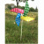 Customized Color Windmill Advertising Decoration Outdoor Scenic Spot Wedding Kindergarten String Rope Children Windmill Currently Available Wholesale