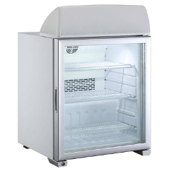 55l/90l glass door display refrigerated display cabinet single door commercial refrigerated cabinet small table cabinet country ..