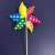 Children's Toy Custom Windmill Hexagonal Traditional Decorative Pastoral Advertising Printing Windmill DIY Intelligence Creative Windmill