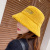 Letters Hat Female Ins Soft Girl Cute Lamb Fur Bucket Hat Autumn and Winter All-Matching Pure Color Warm Keeping Plush Bucket Hat