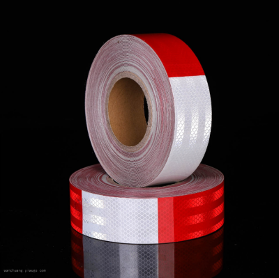 Reflective Tape Approved Red White Trailer 5.0cm Reflective Tape High Strength Trailer Truck Car Reflector