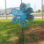 Hot Sale Small Single-Layer Printed Peacock Windmill Children Hand Pinwheel Kindergarten Activity Display Windmill
