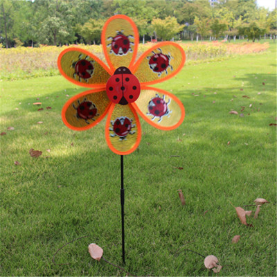 Factory Direct Sales Children's School Dancing Sports Meeting Props_Small Flash Sunflower Windmill