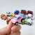A Box of 12 Children's Alloy Car Toys Mini Q Cartoon Car Children's Hand Pocket Toys