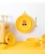 H65-1188-A Online Influencer Duck Foldable Washbasin Household Plastic Basin Washbasin Small Portable Washbasin