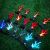 Factory Direct Sales Forest Hairpin Christmas Decorations Small Antlers Flocking Hairpin Led with Light