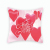 Nordic Home Valentine's Day Printed Short Plush Pillow Case Sofa Office Chair Back Factory Direct Sales