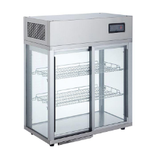 Double Door 177L Refrigerated Display Cabinet Glass Door Vertical Cabinet Small Large Capacity Commercial Household Food and Beverage Preservation Cabinet