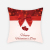 Nordic Home Valentine's Day Printed Short Plush Pillow Case Sofa Office Chair Back Factory Direct Sales