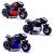 Children's Electric Motorcycle 3-6 Years Old Rechargeable Motorcycle Electric Car Early Education Music Lighting