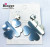 316L Stainless Steel Trade Popular Lucky Tree Clover of Four Leaves Earrings Ear Stud Simple Non-Mainstream Metal Ornament Factory Shop