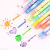 Hancool 6188 Magic Color Changing Highlighter Double Head Rhinestone Color Changing Watercolor Pen Key Marker Pen