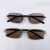 New Men's Natural Crystal Stone Mirror Women's Sunglasses Wholesale Spot UV Protection