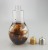 Pet Bulb Beverage Bottle Bar KTV Milk Tea Shop Cafe Available 5400Ml Large Mouth Luminous Bulb Bottle