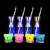 Factory Direct Sales Disposable Luminous Cartoon Animal Cup Food Festival Juice Milk Tea Custom Three-dimensional Creative Beverage Bottle