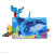 Bbsky Baby Tail Cloth Book Three-dimensional Tail Animal Cloth Book Tearing Cloth Book