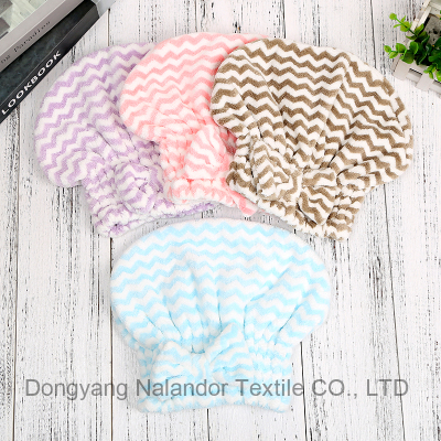 Hair-drying cap super absorbent quick-dry lovely shower cap towel headcloth wipe the hair