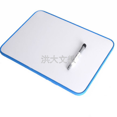Color Soft Edge Magnetic Tiny Whiteboard Hanging Writing Board Desktop Double-Sided Portable Office Note Message Erasable Board