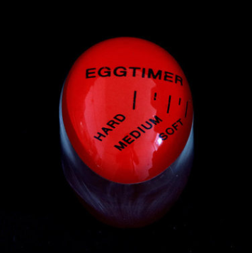 New Kitchen Tool Color-Changing Egg Timer Egg Boiling Timer Creative Egg Raw and Cooked Observer 62G