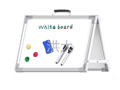 Desktop Foldable Portable Mini Double Sided Small Dry Erase Magnetic Erase White Board Whiteboard for Office