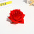 Flocking Artificial Rose Triangle Roll Rose Perianth Flower Arrangement Handmade Fabric Silk Flower Fake Flower Gift Wholesale