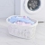 S41-2065 Portable Plastic Storage Basket Bathroom Laundry Basket Hollow Laundry Basket Storage Basket