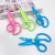 Z Plastic Scissors Small Nail-Scissor Scissors for Students Color Scissors 5-Inch