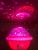 Fantasy UFO Star Light Romantic Star Light Projection Lamp Colorful Bedroom Starry Projection Lamp Night Light