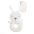Bbsky Baby O-Shaped Hand-Cranking Bell Pinch BB Plush Toy Sound Hand-Cranking Ring 0-3 Years Old