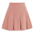 Amazon Autumn and Winter Skirt 2020 New Elastic High Waist Pleated Skirt Solid Color All-match Pleated Skirt