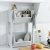 Multi-Layer Bed Side Storage Rack Kitchen Storage Rack Corner Storage Rack Washing Machine Side Floor with Pulley