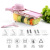 Kitchen Multi-Function Vegetable Chopper 10-Piece Household Manual Shredder/Slicer Radish Potato Slicer Shred