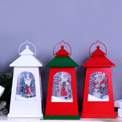 2020 Christmas Decorations Decorative Lamp Layout Window Shopping Mall Shop Bar Snow Oil Lamp Street Lamp Music Lamp