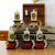 New Cross-Border Wholesale Halloween Simulation Candle Decoration Lamp Scene Layout Pumpkin Skull Dress Swing Candle
