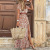 2020ebay AliExpress Wish Hot Selling Women's Fashion Bohemian V-neck Floral Dress