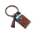 2020 Coin Purse Bracelet Key Chain Pu Tassled Leather Crocodile Wallet Wrist Key Ring Bracelet Pendant Female