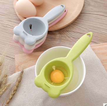 New Wheat Straw Egg White Separator Egg Yolk Egg Liquid Egg Filter Kitchen Gadget
