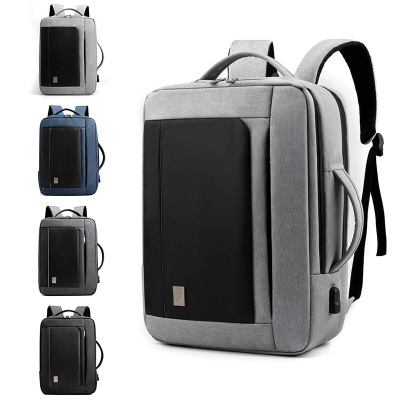Manufacturers Supply Men's Backpack Waterproof Nylon Backpack Large Capacity Travel Bag Custom Logo Business Computer Bag